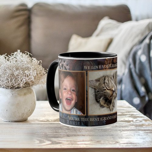 Steampunk Dad or Granddad Photo Mug