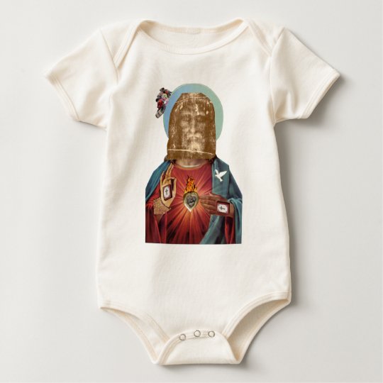 Steampunk Dada Religious Figure (Benediction Dada) Baby Bodysuit