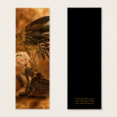 Steampunk Dark Angel Bookmark (Front & Back)