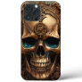 Steampunk Decorative Skull iPhone 13 Pro Max Case