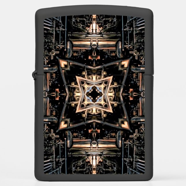 Steampunk Design K1 Zippo Lighter (Front)