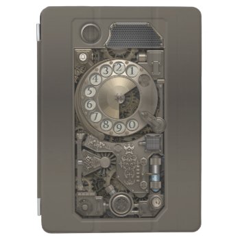 Steampunk Device - Rotary Dial Phone. Ipad Air Cover by VintageStyleStudio at Zazzle