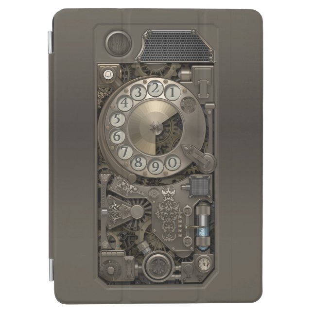 Steampunk Device - Rotary Dial Phone. iPad Air Cover (Front)