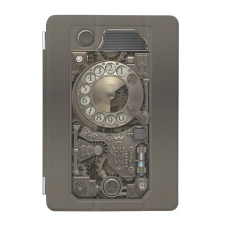 Steampunk Device - Rotary Dial Phone. Ipad Mini Cover