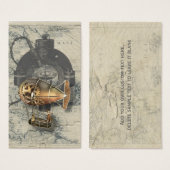 Steampunk Dirigible Balloon Ride (Front & Back)