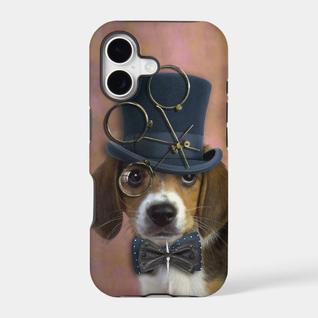 Steampunk Dog Iphone Case (Back)