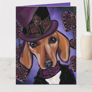 STEAMPUNK DOXIE CARD