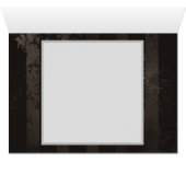 Steampunk Dragonflies on brown striped background (Inside Horizontal (Bottom))