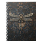 Steampunk Dragonfly Notebook