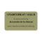 Steampunk Eiffel Tower Profile Business Cards