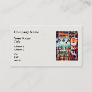 Steampunk - Electrical Control Room Business Card