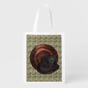 Steampunk Elements Reusable Shopping Bag