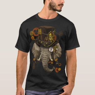 Steampunk Elephant Steampunk Elephant Lovers For W T-Shirt