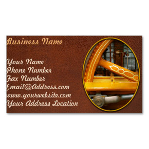 Steampunk - Engine - You are so flywheel Business Card Magnet