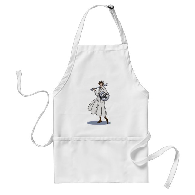 Steampunk Engineer Adult Apron (Front)