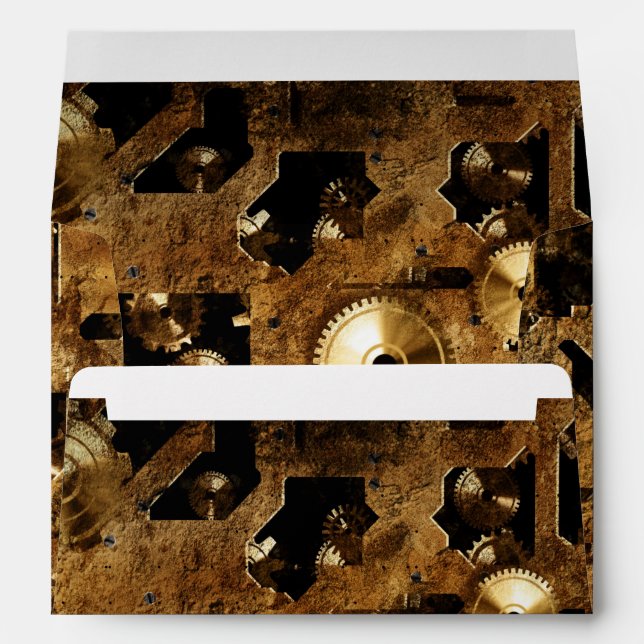 Steampunk Envelope (Back (Bottom))
