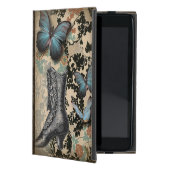 steampunk Ephemera floral Butterfly victorian Case For iPad Mini (Front)
