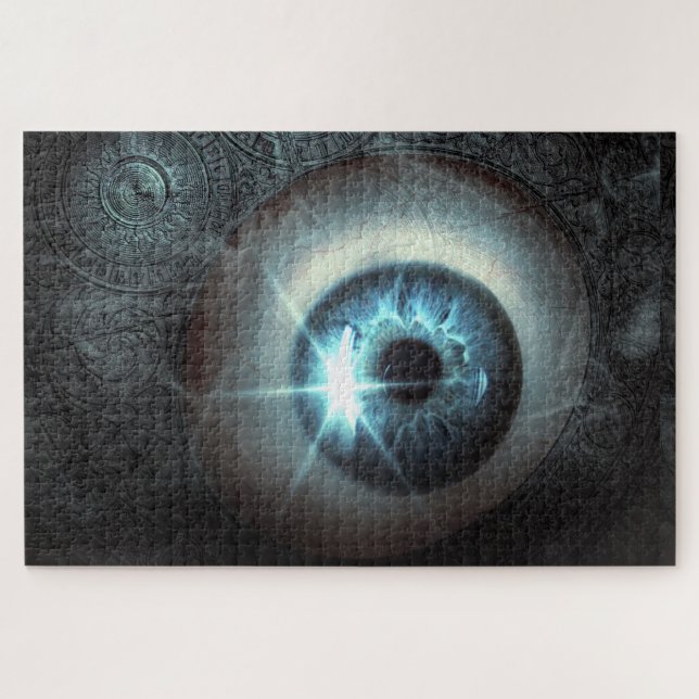 Steampunk Eye Jigsaw Puzzle (Horizontal)