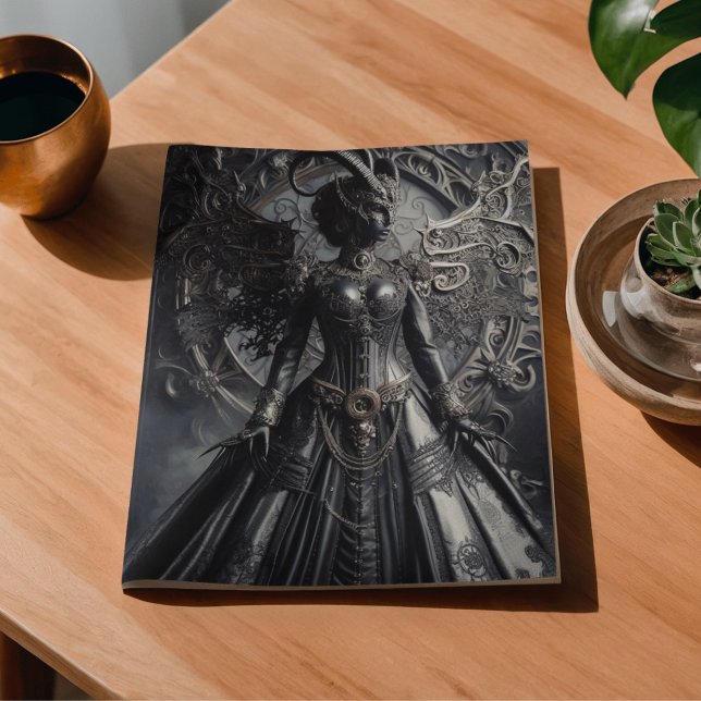 Steampunk Fantasy Darkness Demon Fashion  Tissue Paper (Creator Uploaded)