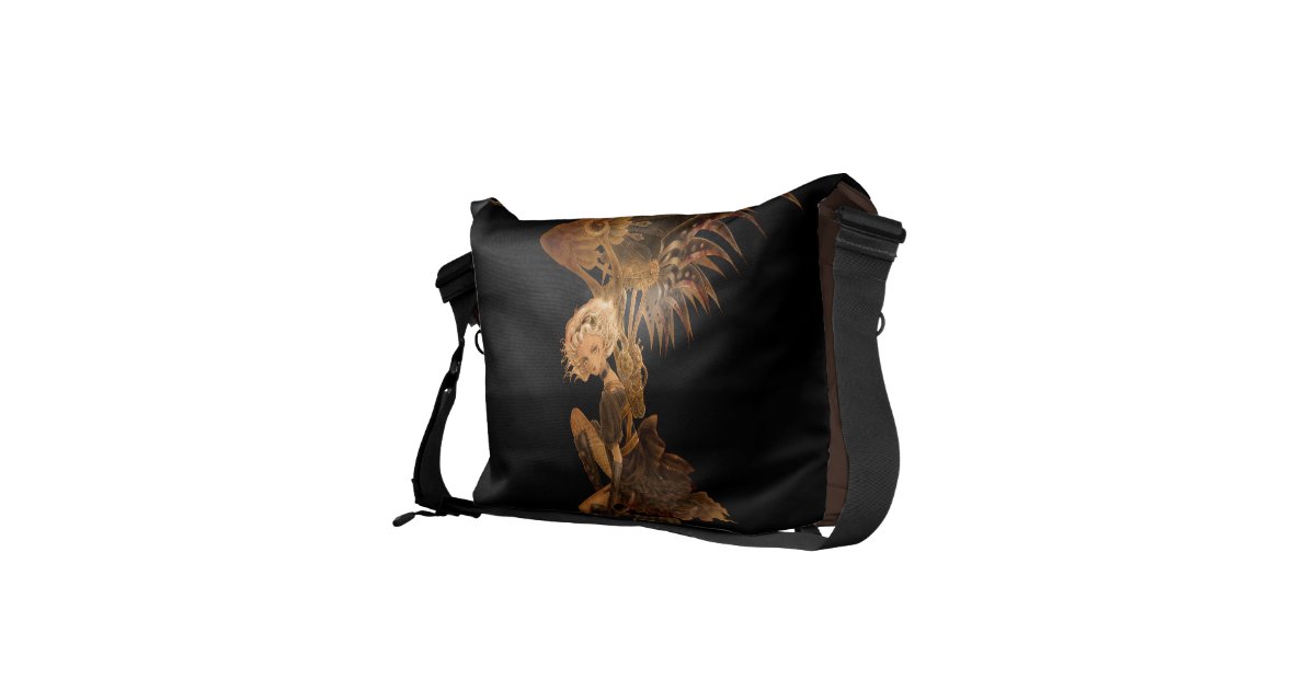 Steampunk Fantasy Messenger Bag | Zazzle