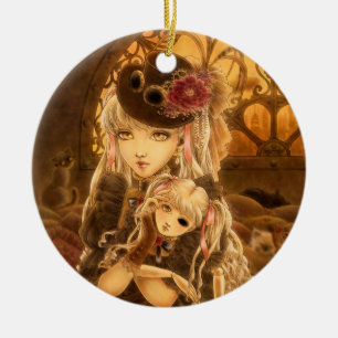 Steampunk Fantasy Ornament