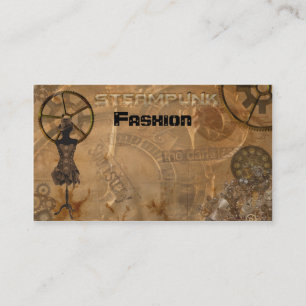 Steampunk Fashion Business Card