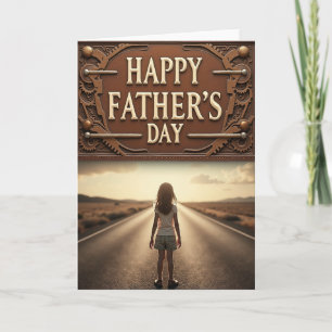 Steampunk Fathers Day Sign Card