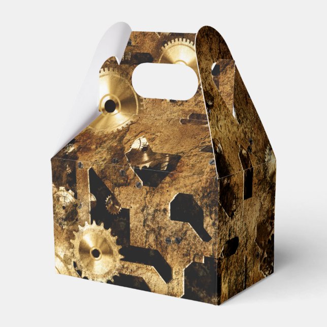 Steampunk Favor Boxes (Front Side)