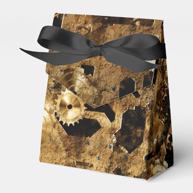 Steampunk Favor Boxes (Front Side)