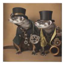 Steampunk Ferrets