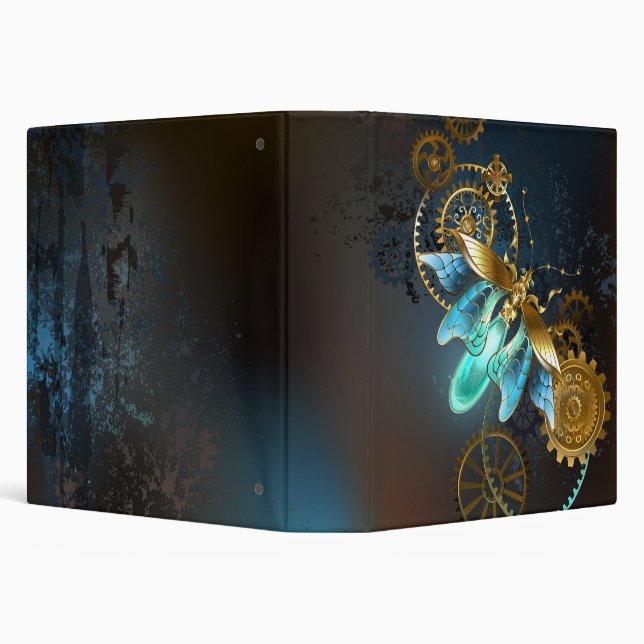Steampunk Firefly 3 Ring Binder (Background)