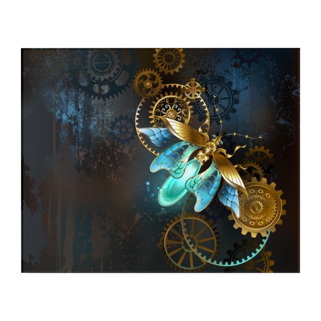 Steampunk Firefly Acrylic Print (Front)