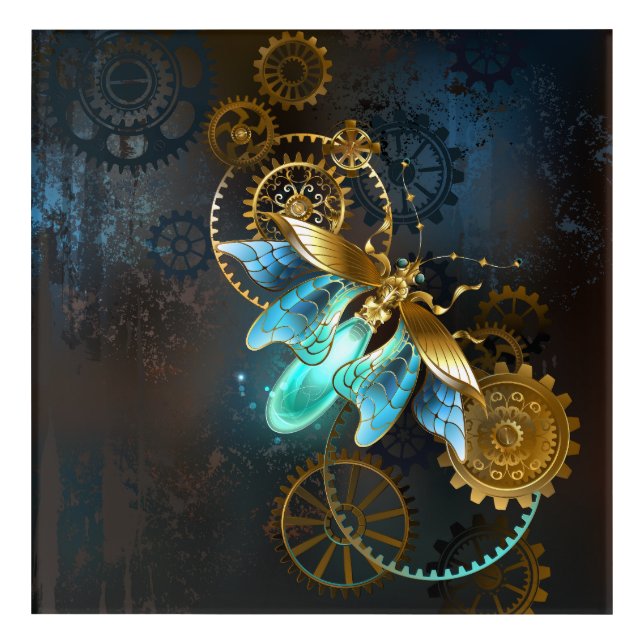 Steampunk Firefly Acrylic Print (Front)