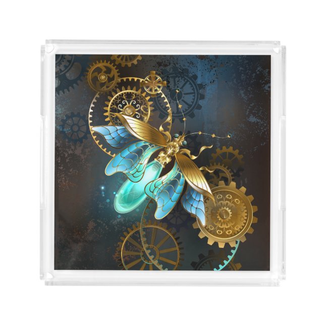 Steampunk Firefly Acrylic Tray (Front)