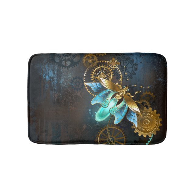 Steampunk Firefly Bath Mat (Front)