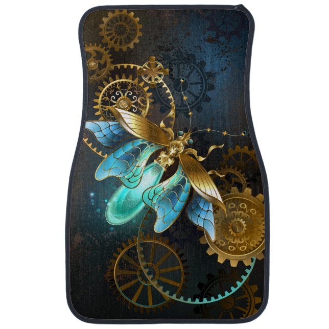 Steampunk Firefly Car Floor Mat (Front)