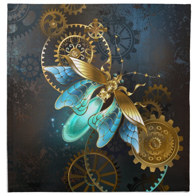 Steampunk Firefly Cloth Napkin (Front)