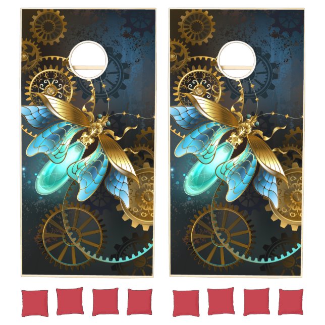 Steampunk Firefly Cornhole Set (Set)