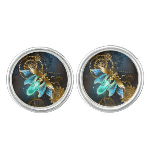 Steampunk Firefly Cufflinks