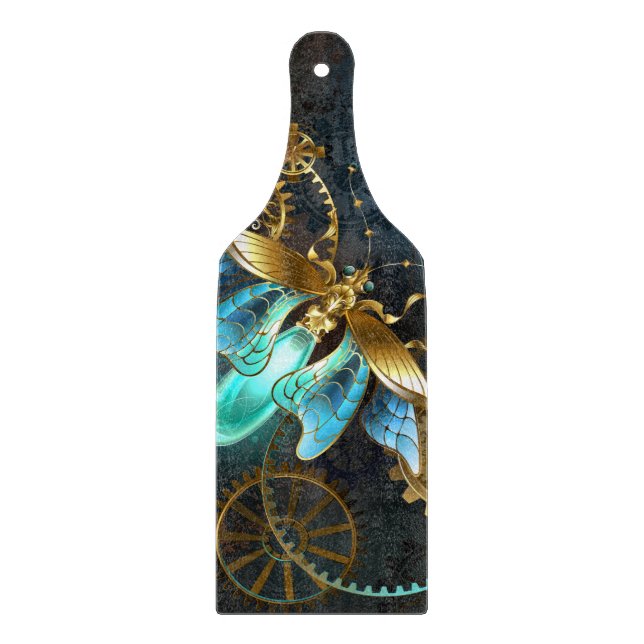 Steampunk Firefly Cutting Board (Front)