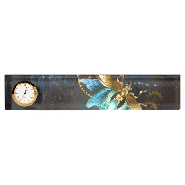 Steampunk Firefly Desk Name Plate (Front)