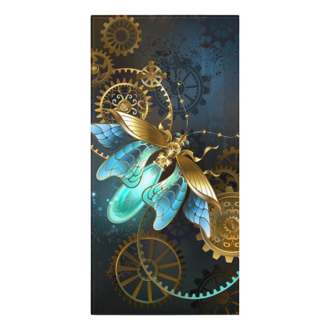 Steampunk Firefly Door Sign (Classic Front Vert)
