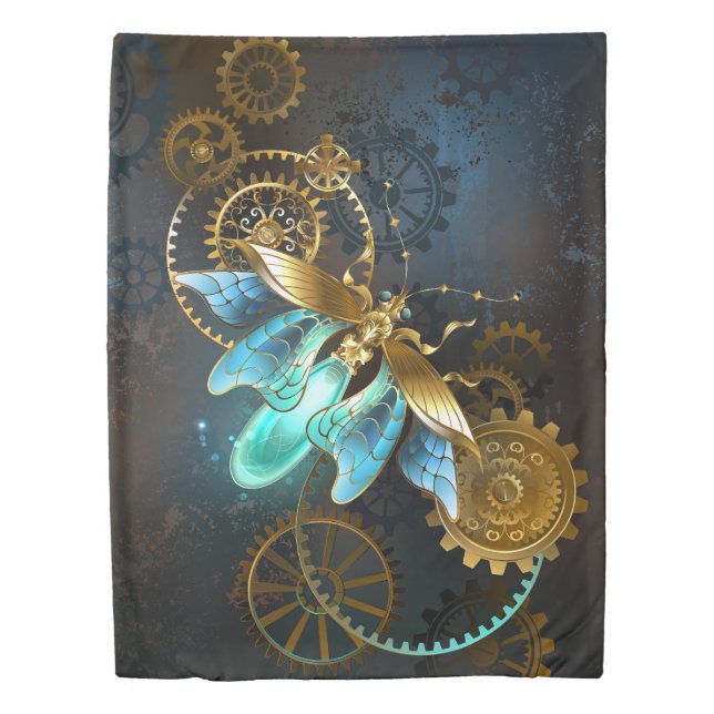 Steampunk Firefly Duvet Cover (Front)