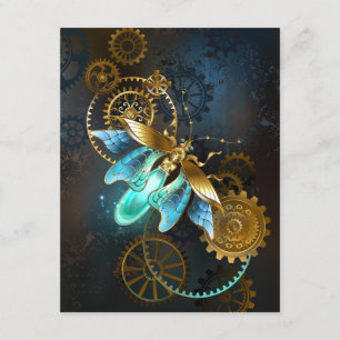 Steampunk Firefly Enclosure Card
