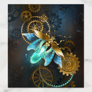 Steampunk Firefly Envelope Liner
