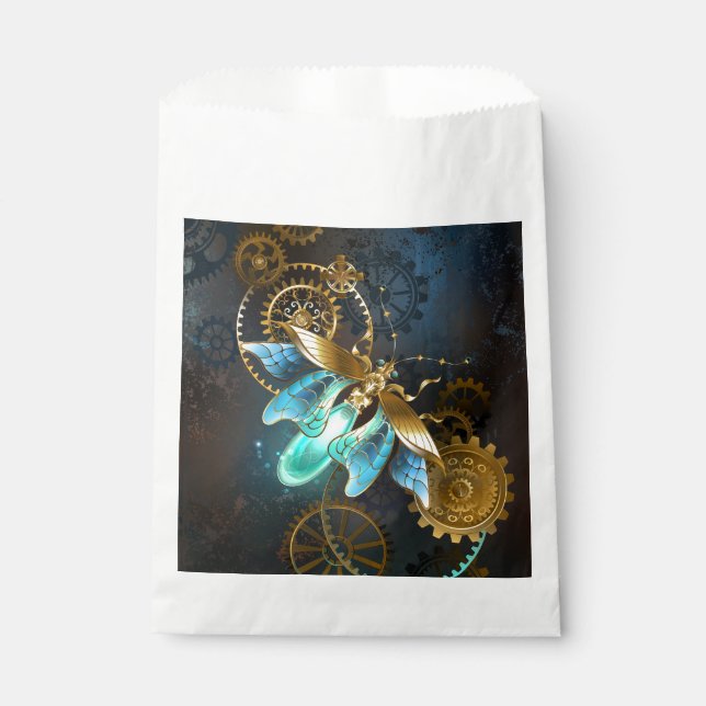 Steampunk Firefly Favor Bag (Front)