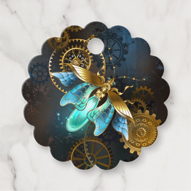 Steampunk Firefly Favor Tags (Front)