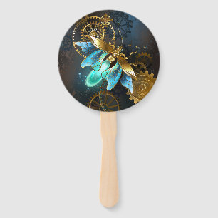Steampunk Firefly Hand Fan