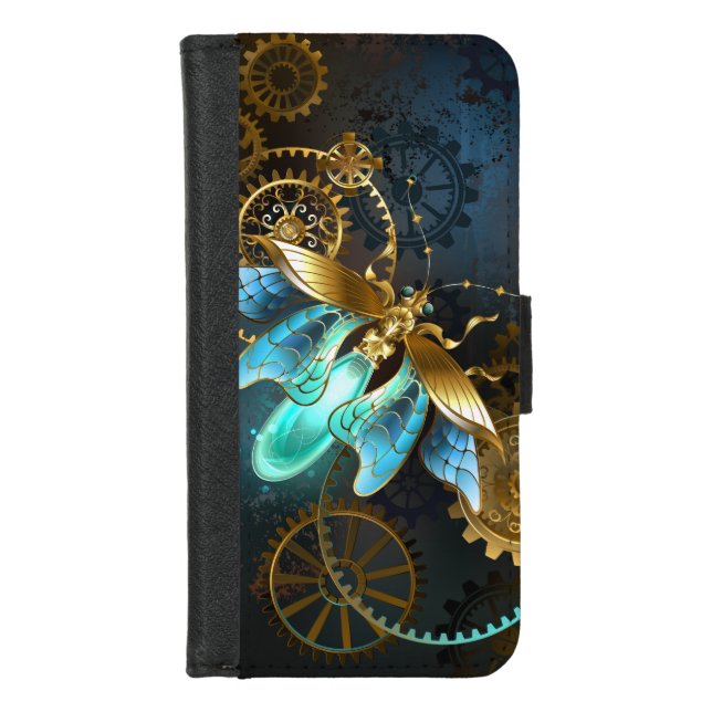 Steampunk Firefly iPhone Wallet Case (Front)