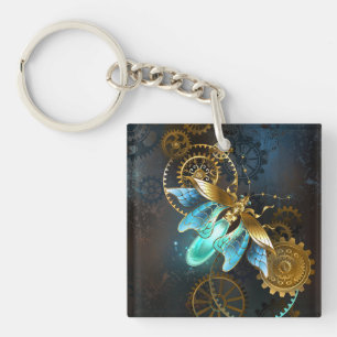 Steampunk Firefly Keychain